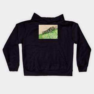 The Caterpillar's Shoes Kids Hoodie